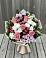 Букет цветов из: Альстромерии, Гвоздики, Розы и Хризантемы в Поселок Пансионата Полушкино