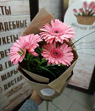 Букет цветов из:  Герберы #REPLACE_PRED# Поселок Пансионата Полушкино