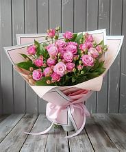 Букет Розовый кустик в Поселок Пансионата Полушкино