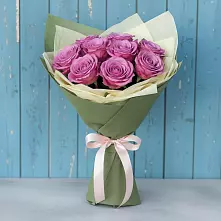 Букет Розы Фёрст Леди в Поселок Пансионата Полушкино