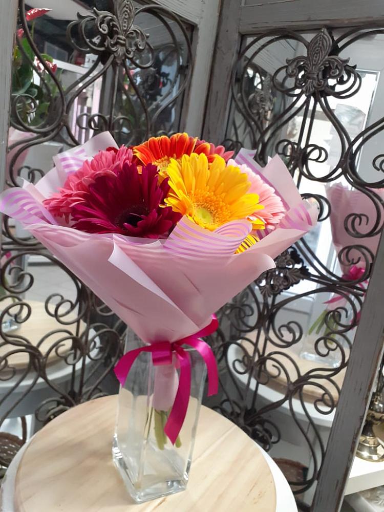 Букет цветов из: Герберы в Поселок Пансионата Полушкино