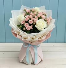 Букет цветов из:  Розы #REPLACE_PRED# Поселок Пансионата Полушкино