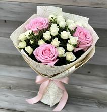 Букет цветов из:  Розы в Поселок Пансионата Полушкино