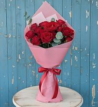 Букет цветов из:  Розы в Поселок Пансионата Полушкино